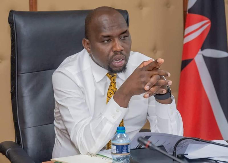 File image of Transport CS Kipchumba Murkomen.